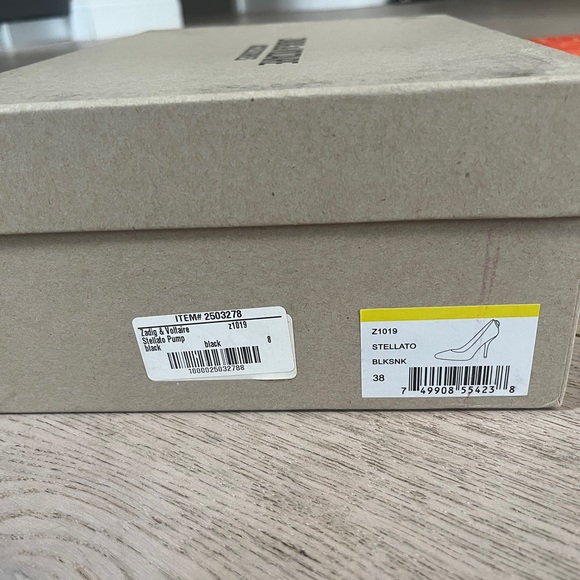 BNWT Snakeskin Skull Detail Black Pumps - Picture 4 of 7